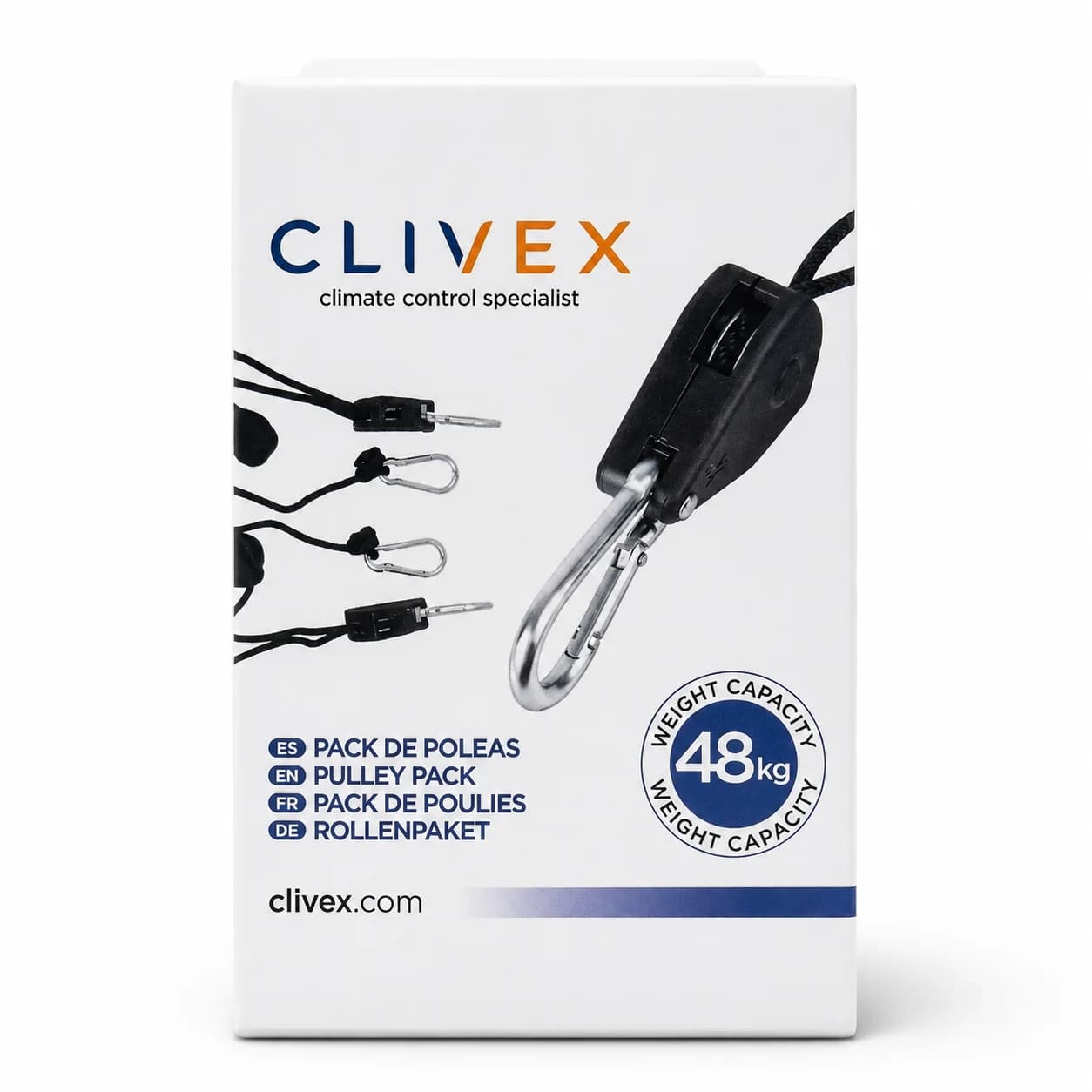 Pack de poulies Clivex 48kg